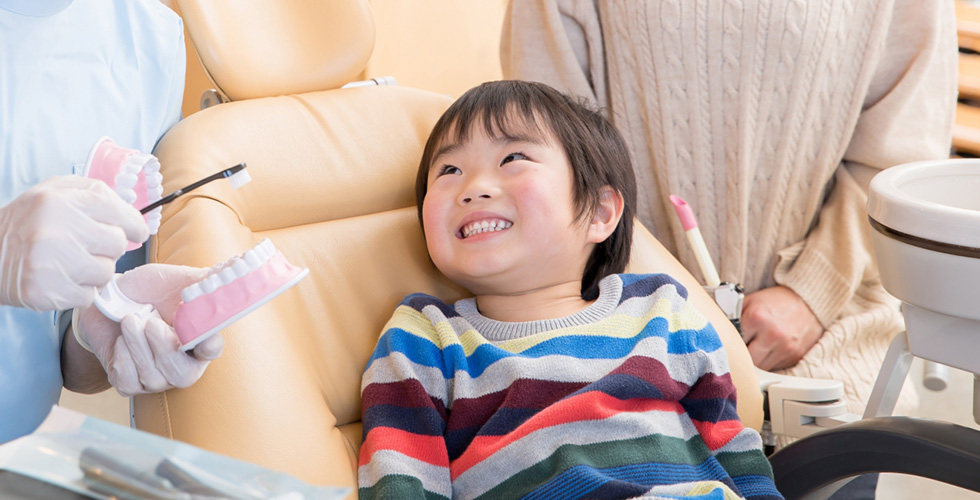 横浜都筑デンタルクリニックのお子さまにお子さまに寄り添った治療